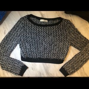 European Boutique Cropped Sweater
